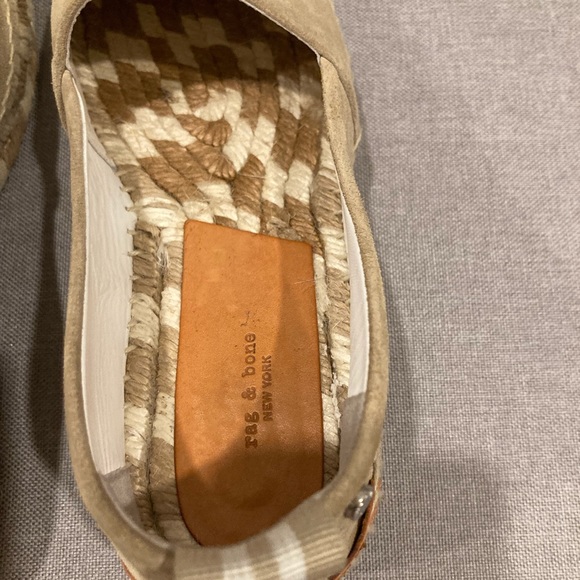 Rag & Bone Suede Espadrilles 37.5 - Picture 6 of 12